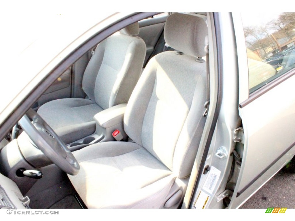 2004 Corolla CE - Moonshadow Gray Metallic / Light Gray photo #15