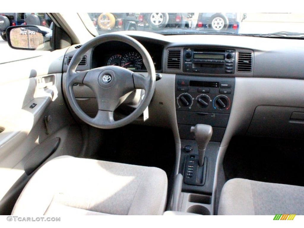 2004 Corolla CE - Moonshadow Gray Metallic / Light Gray photo #17