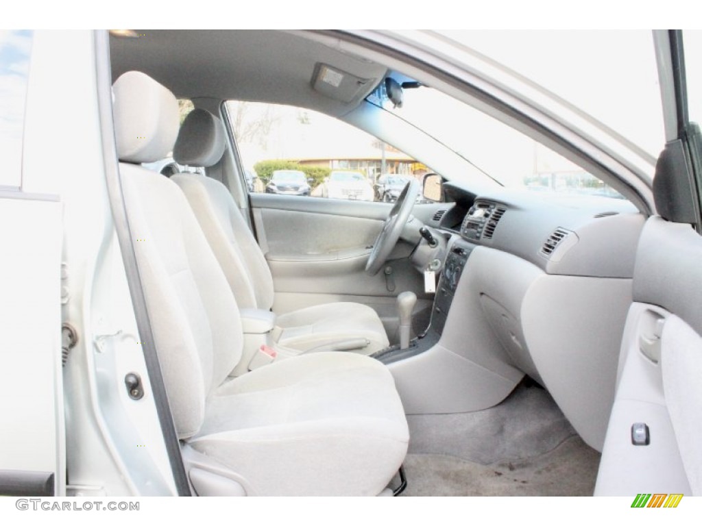 2004 Corolla CE - Moonshadow Gray Metallic / Light Gray photo #22