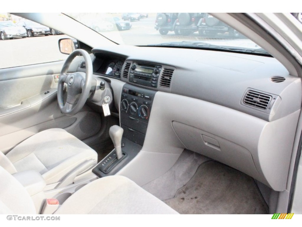 2004 Corolla CE - Moonshadow Gray Metallic / Light Gray photo #23