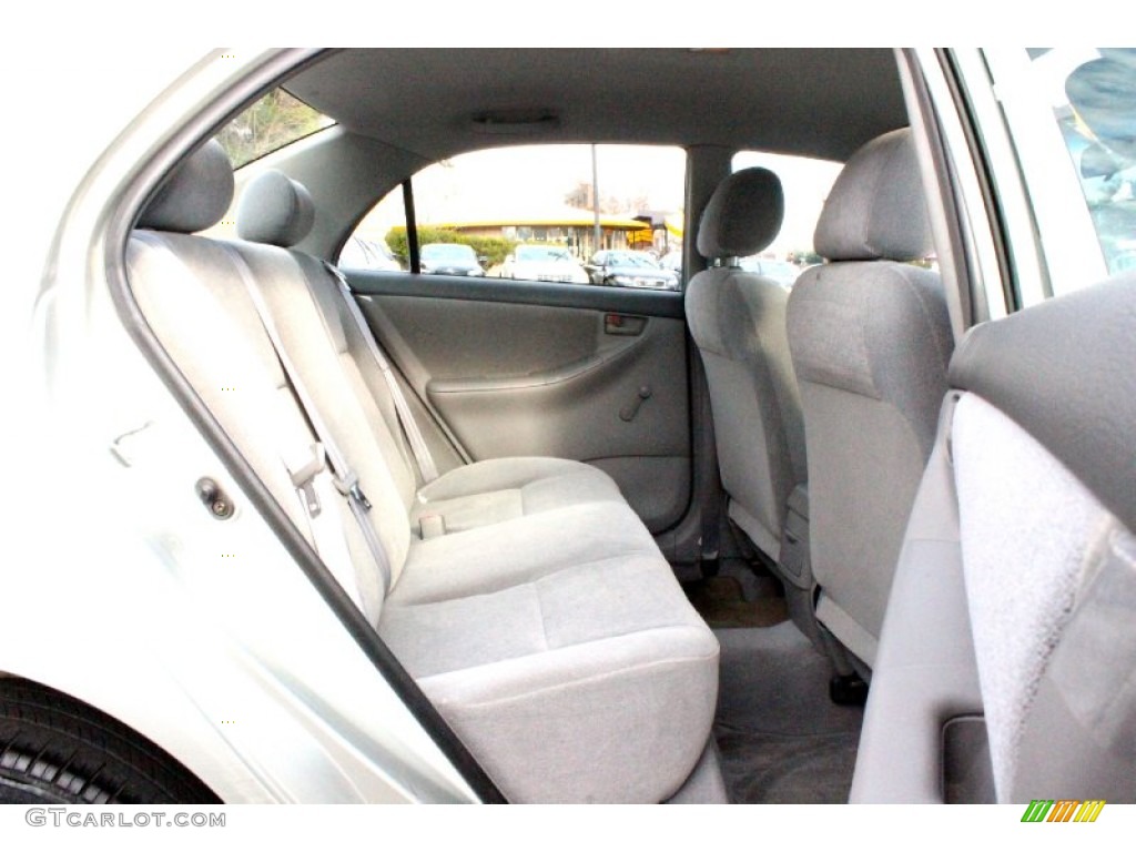 2004 Corolla CE - Moonshadow Gray Metallic / Light Gray photo #27