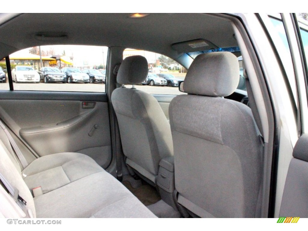 2004 Corolla CE - Moonshadow Gray Metallic / Light Gray photo #28