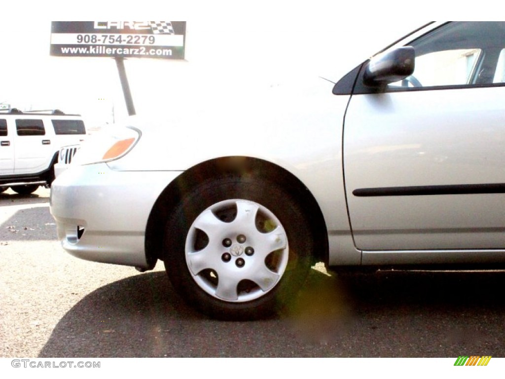 2004 Corolla CE - Moonshadow Gray Metallic / Light Gray photo #31