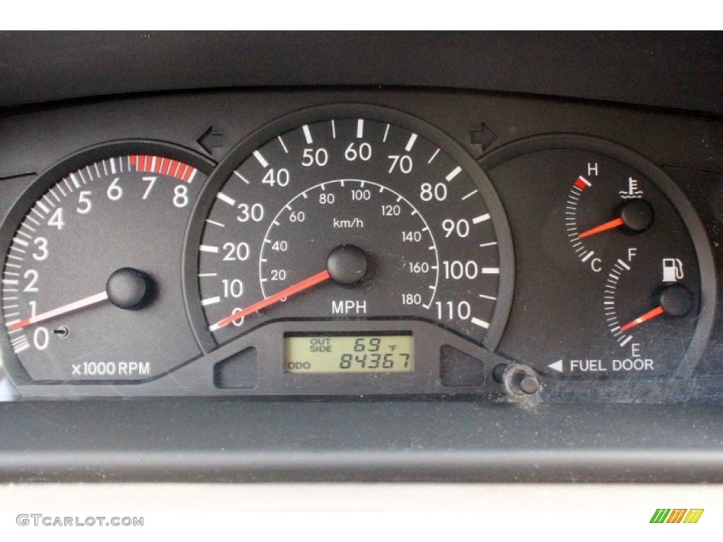 2004 Corolla CE - Moonshadow Gray Metallic / Light Gray photo #32