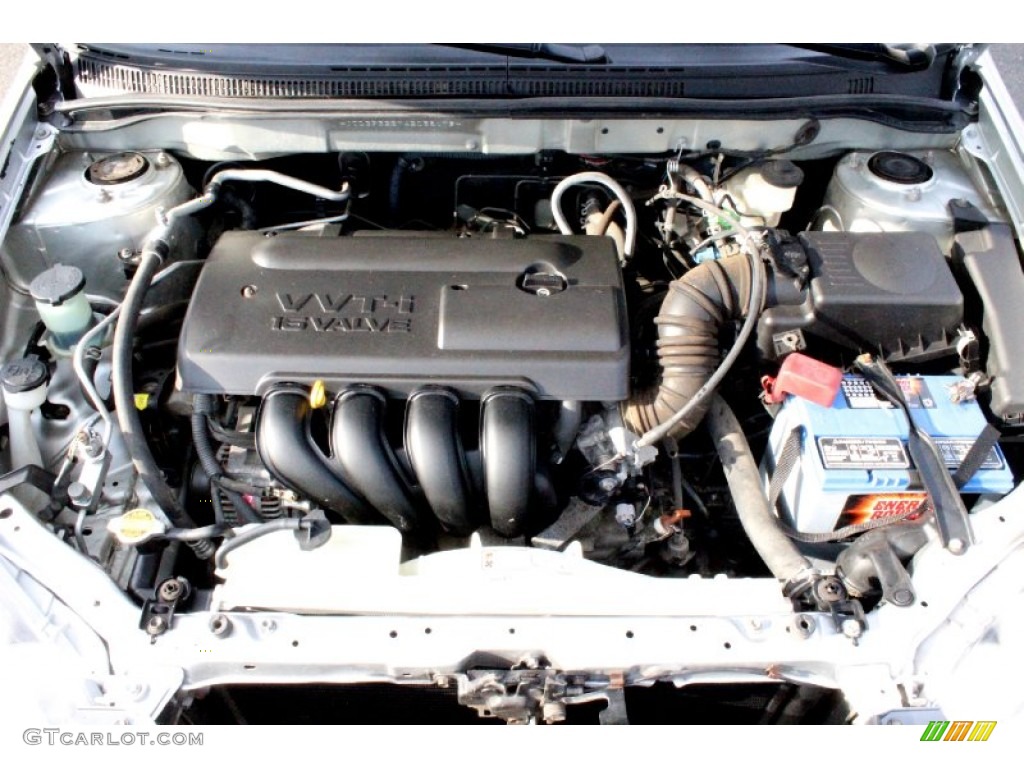 2004 Corolla CE - Moonshadow Gray Metallic / Light Gray photo #33
