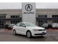 White Gold Metallic 2011 Volkswagen Jetta SE Sedan