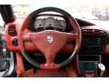 2000 Porsche Boxster Boxster Red Interior Steering Wheel Photo