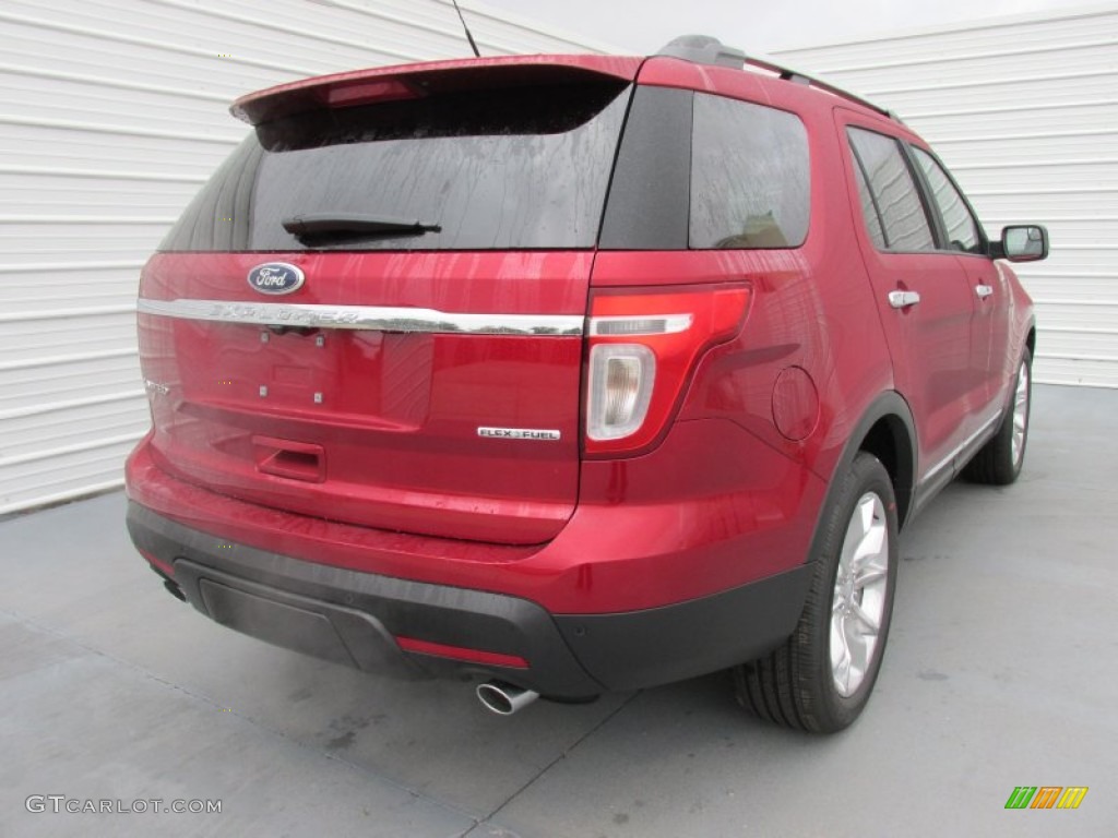 2015 Explorer Limited - Ruby Red / Medium Light Stone photo #4