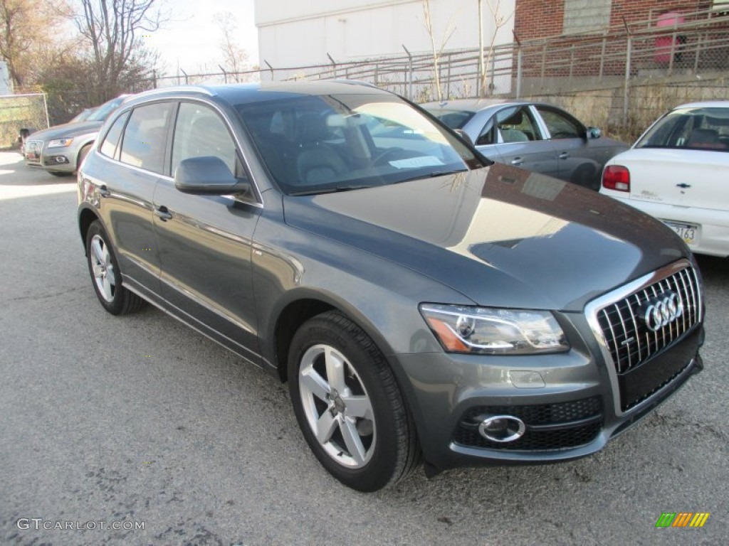 2012 Q5 3.2 FSI quattro - Daytona Gray Pearl Effect / Black photo #1