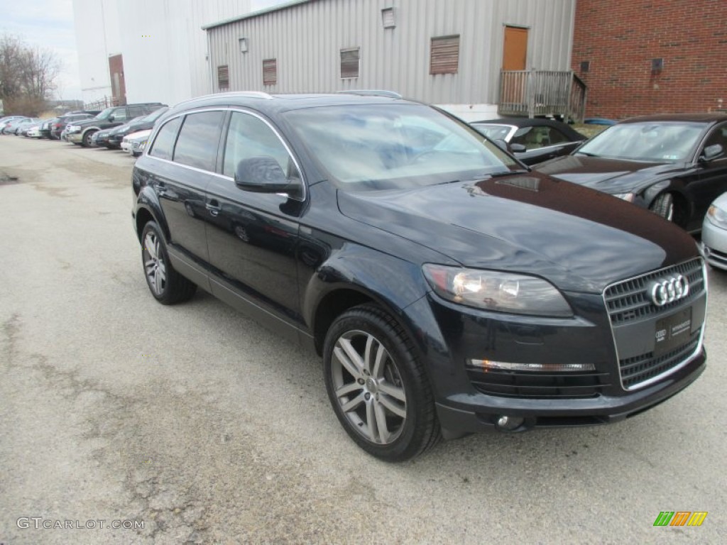 2009 Q7 3.6 Premium quattro - Cobalt Blue Metallic / Cardamom Beige photo #1