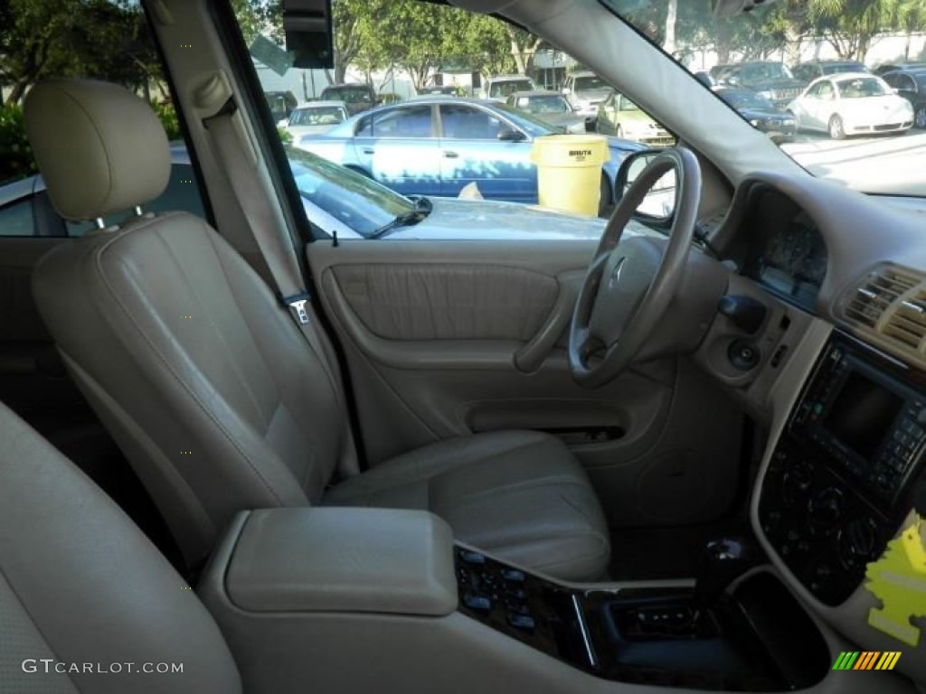 2001 ML 430 4Matic - Cypress Green Metallic / Java photo #3