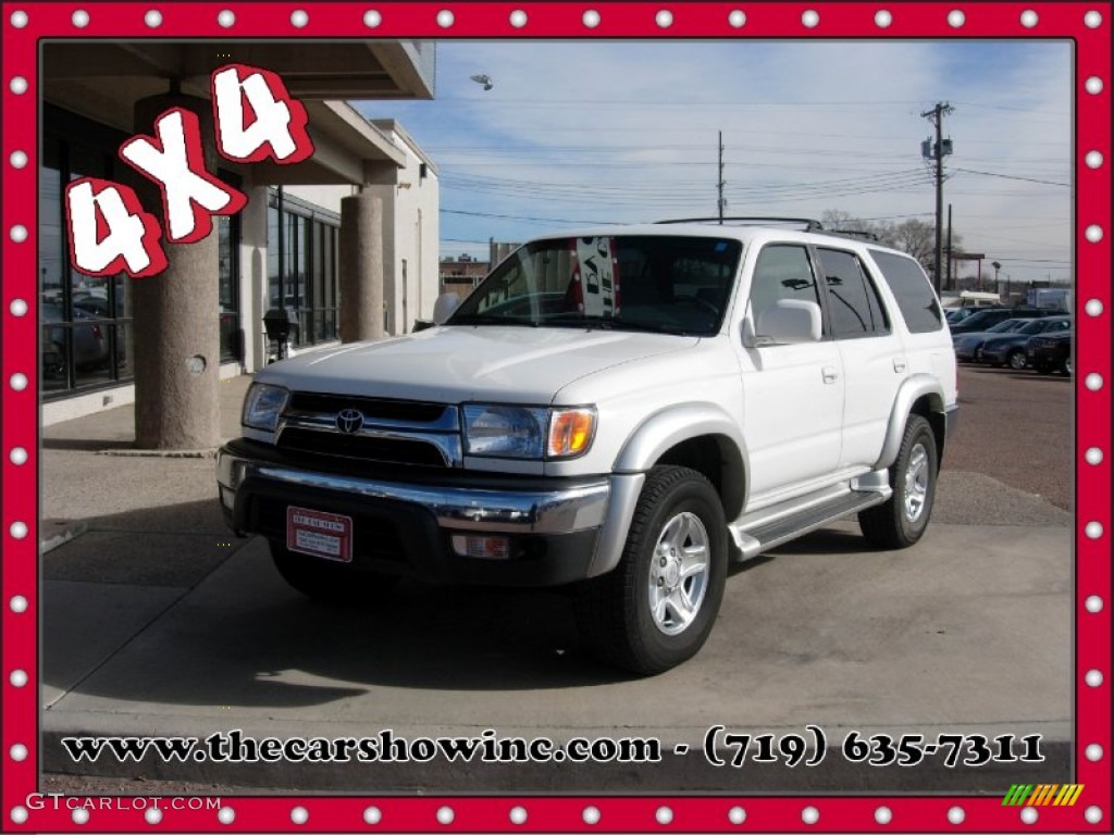 2002 4Runner SR5 4x4 - Natural White / Gray photo #1