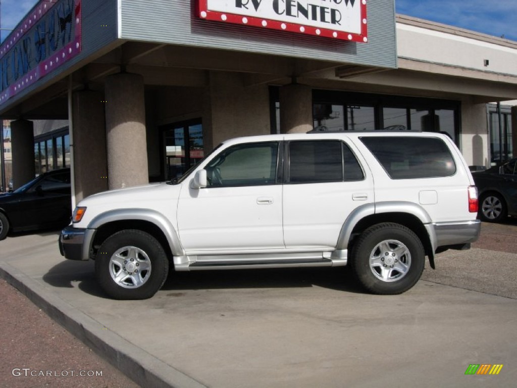 2002 4Runner SR5 4x4 - Natural White / Gray photo #2