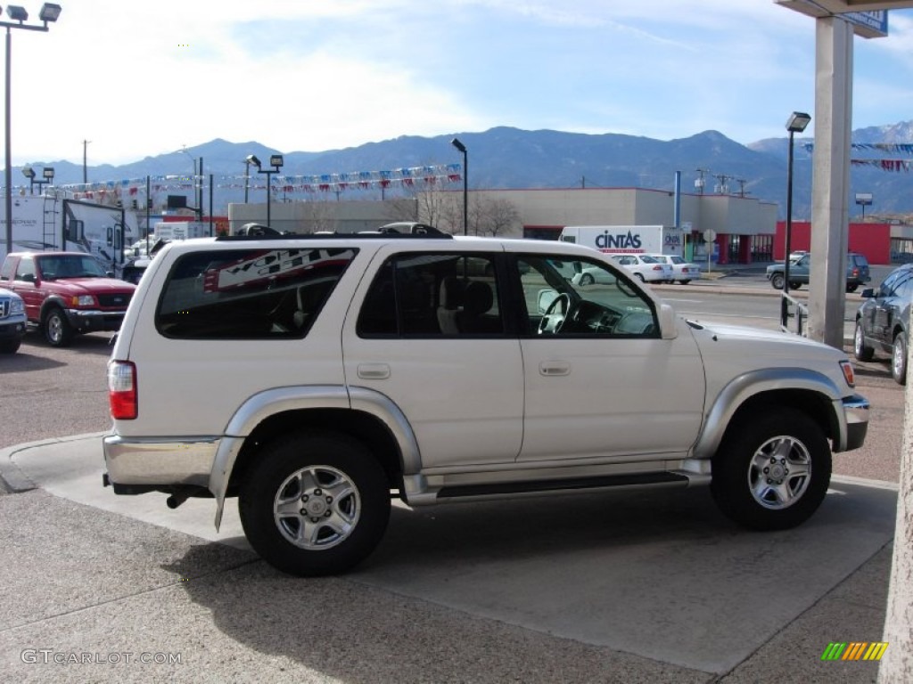 2002 4Runner SR5 4x4 - Natural White / Gray photo #6