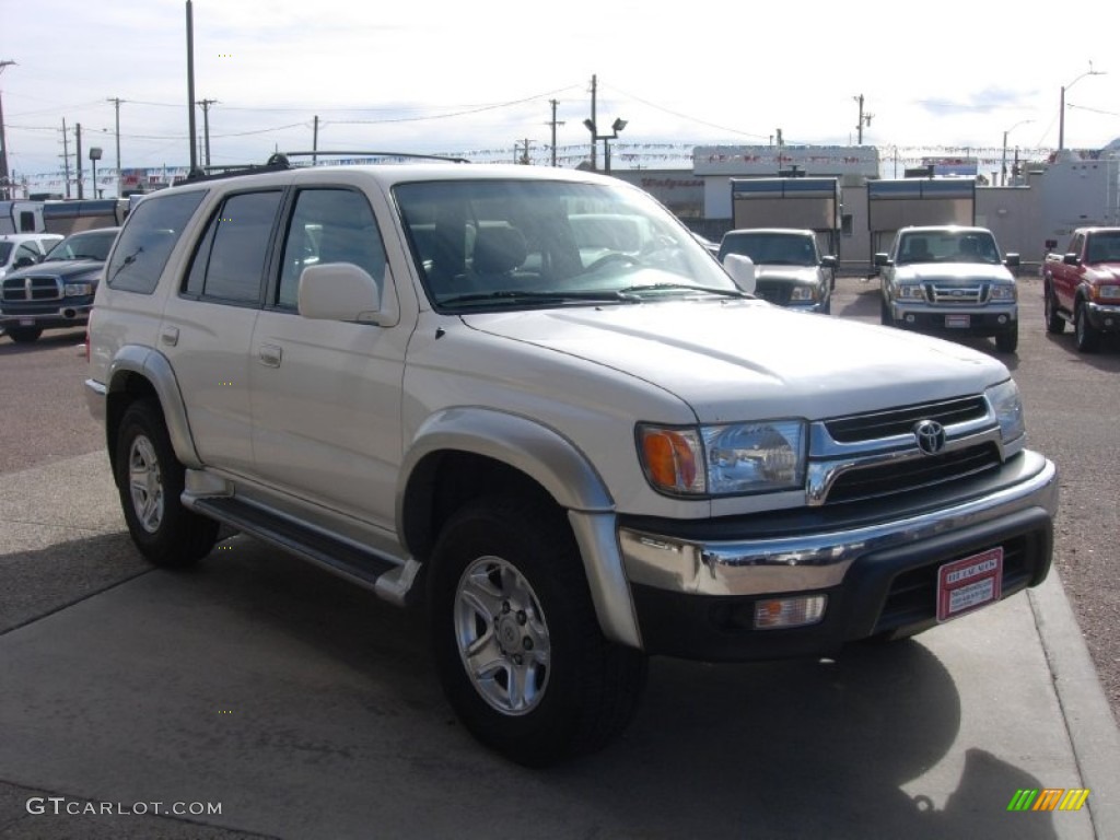 2002 4Runner SR5 4x4 - Natural White / Gray photo #7