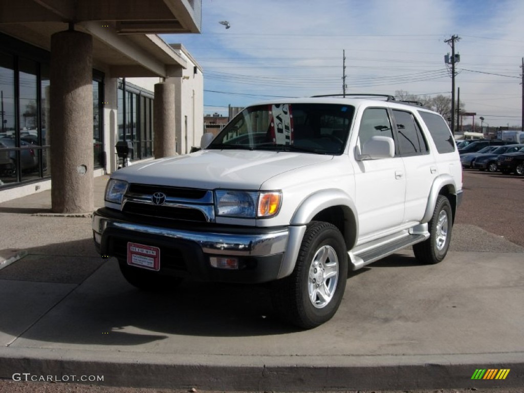 2002 4Runner SR5 4x4 - Natural White / Gray photo #17