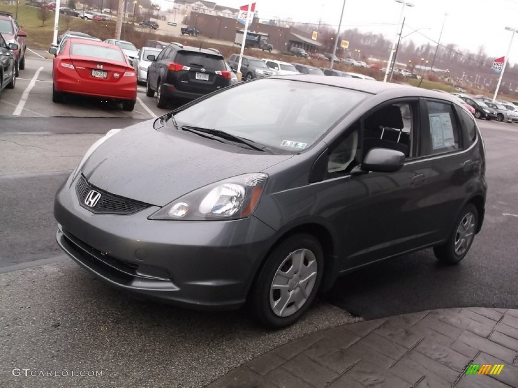 Polished Metal Metallic 2012 Honda Fit Standard Fit Model Exterior Photo #99556207