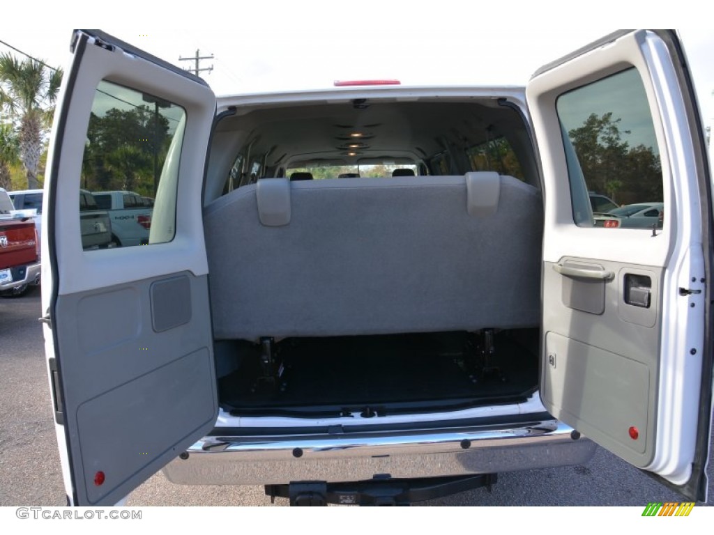 2014 E-Series Van E350 XLT Extended 15 Passenger Van - Oxford White / Medium Flint photo #12