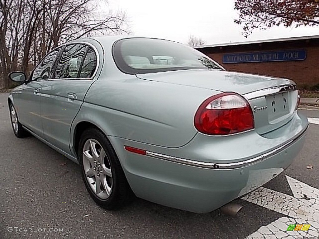 2005 S-Type 4.2 - Seafrost Metallic / Ivory photo #3