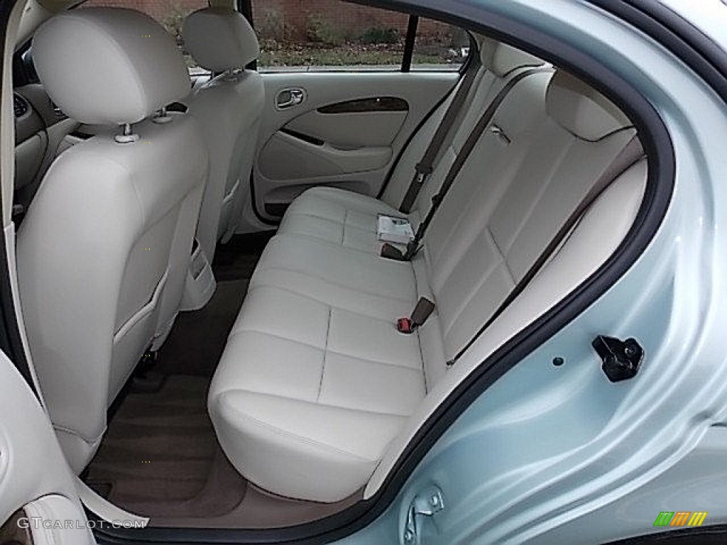 2005 S-Type 4.2 - Seafrost Metallic / Ivory photo #19
