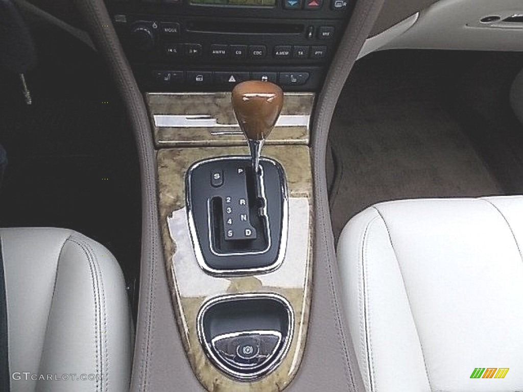 2005 S-Type 4.2 - Seafrost Metallic / Ivory photo #38