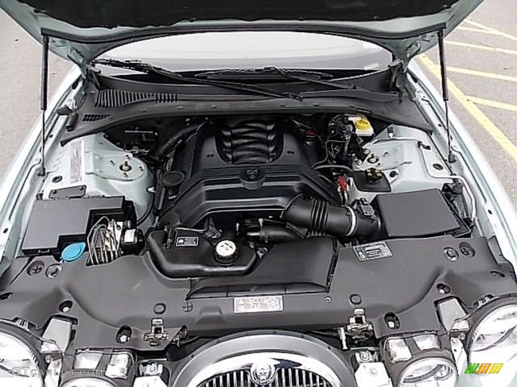 2005 S-Type 4.2 - Seafrost Metallic / Ivory photo #41