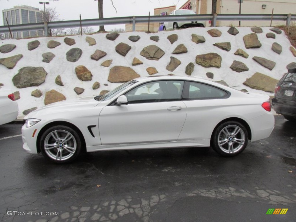 Alpine White 2015 BMW 4 Series 435i xDrive Coupe Exterior Photo #99561997