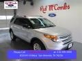 2015 Ingot Silver Ford Explorer XLT  photo #1
