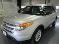 2015 Ingot Silver Ford Explorer XLT  photo #3