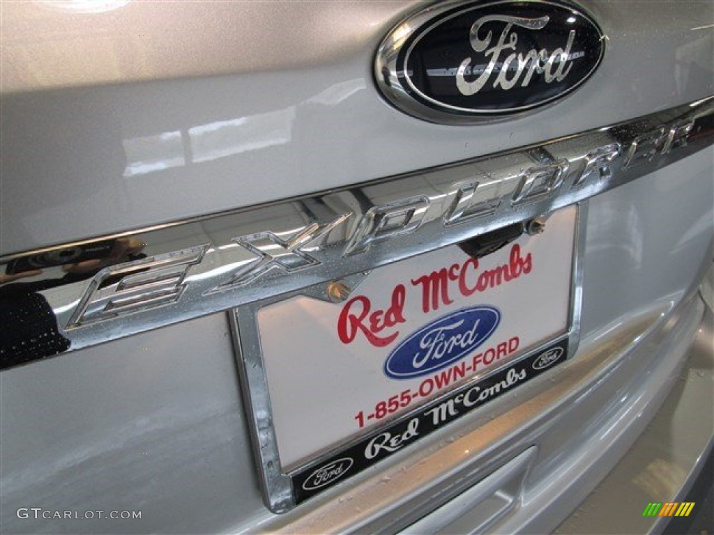 2015 Explorer XLT - Ingot Silver / Medium Light Stone photo #6