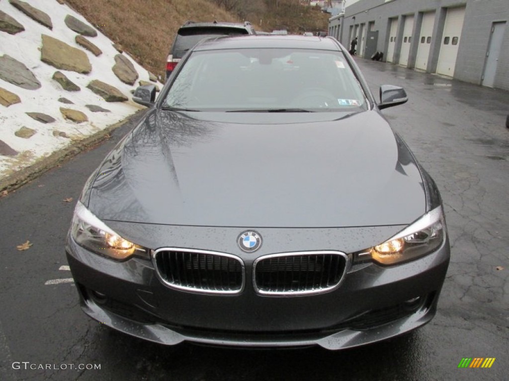 2015 3 Series 320i xDrive Sedan - Mineral Grey Metallic / Black photo #9