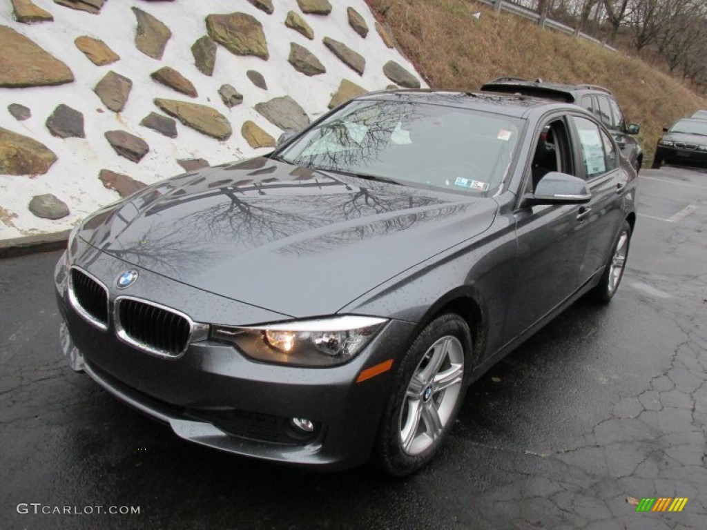 2015 3 Series 320i xDrive Sedan - Mineral Grey Metallic / Black photo #10