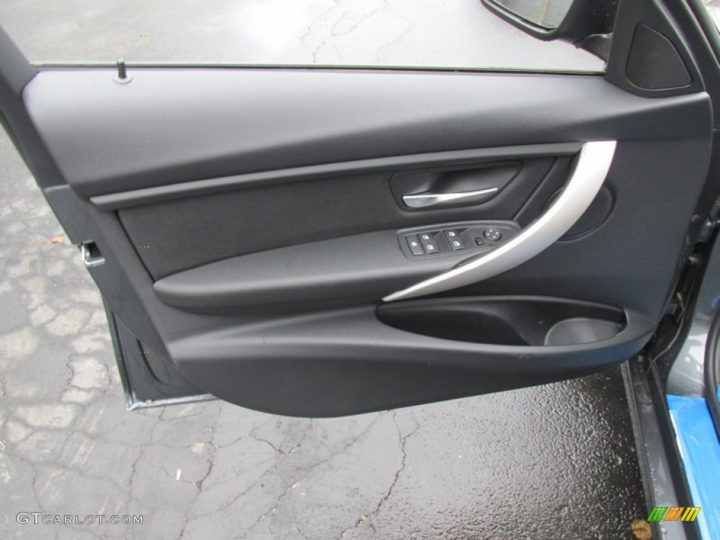 2015 3 Series 320i xDrive Sedan - Mineral Grey Metallic / Black photo #11