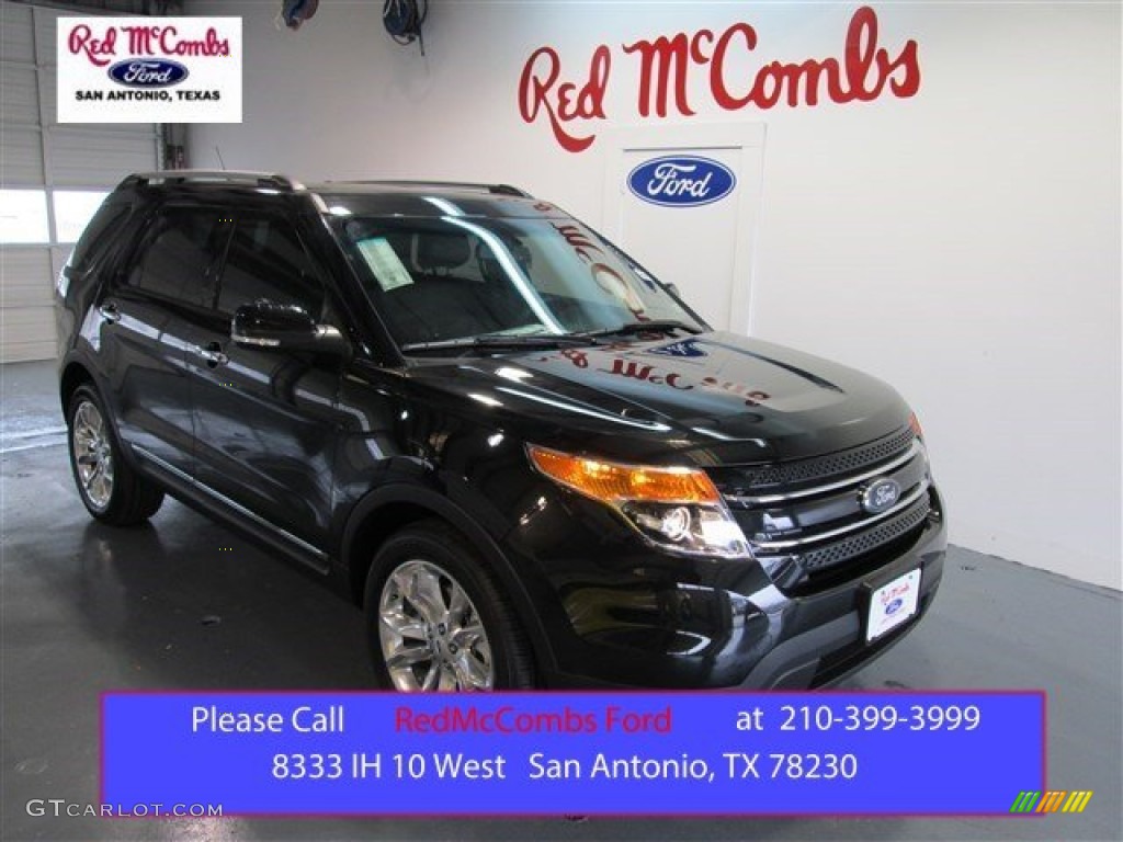 2015 Explorer Limited - Tuxedo Black / Charcoal Black photo #1