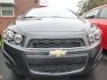 2015 Ashen Gray Metallic Chevrolet Sonic LT Sedan  photo #2