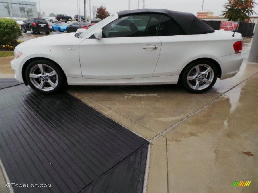 2013 1 Series 128i Convertible - Alpine White / Black photo #4