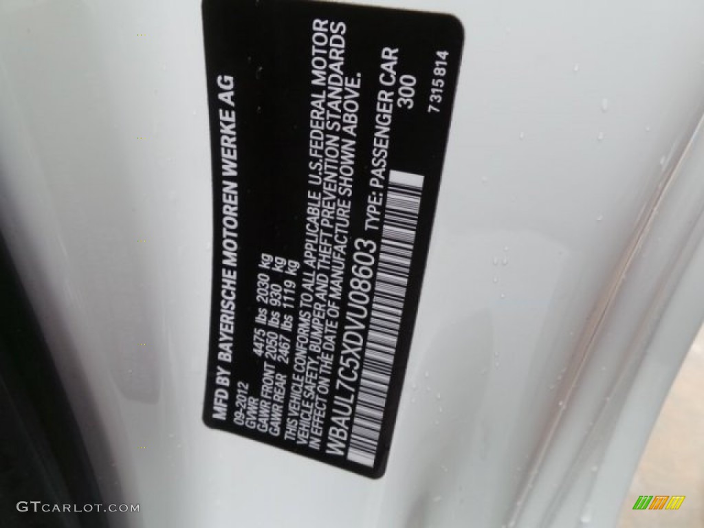 2013 1 Series 128i Convertible - Alpine White / Black photo #42