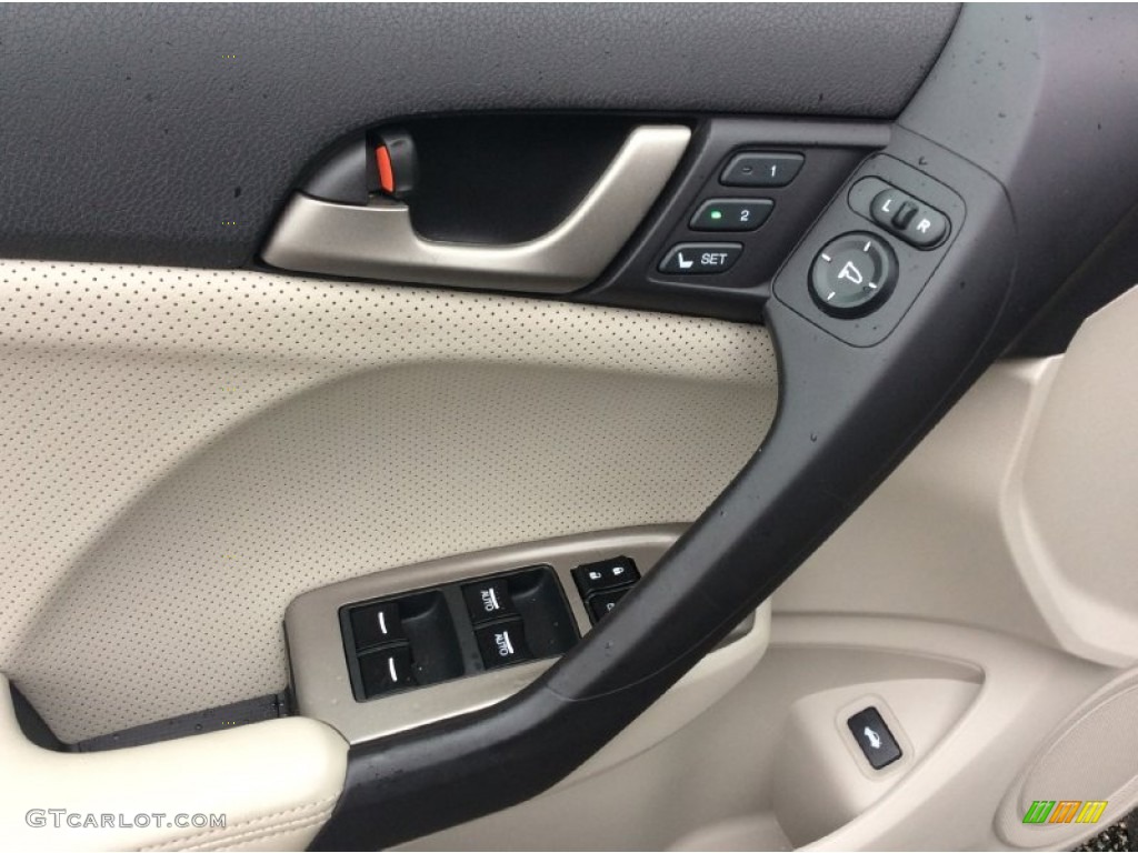 2010 TSX V6 Sedan - Grigio Metallic / Taupe photo #10
