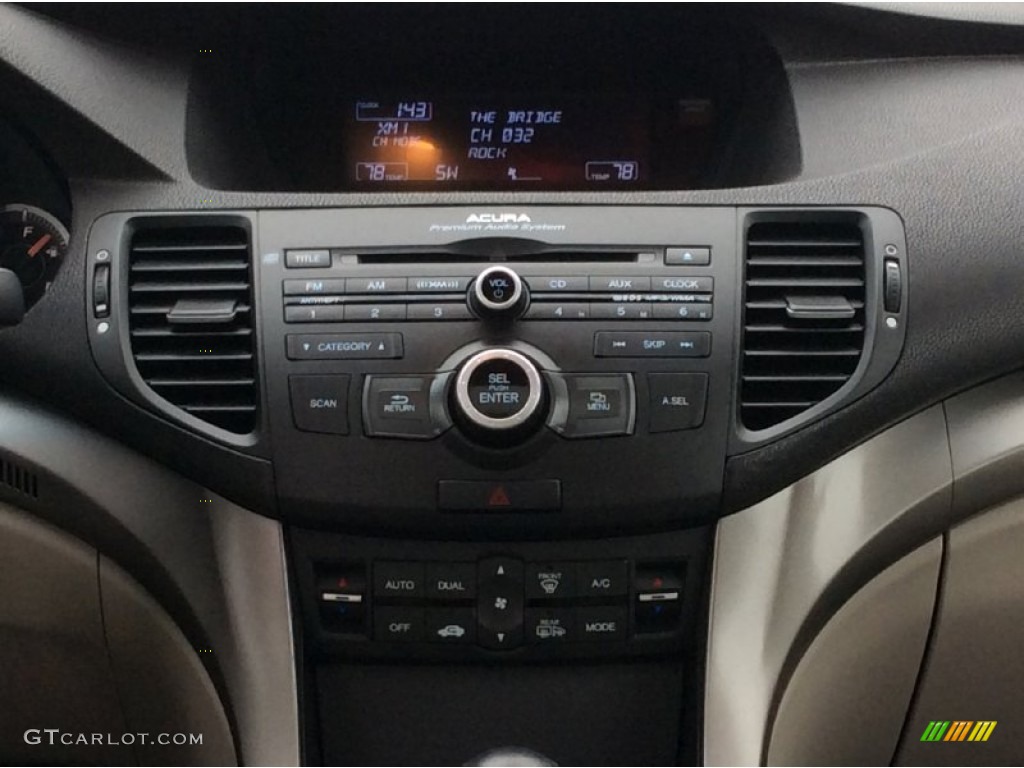 2010 TSX V6 Sedan - Grigio Metallic / Taupe photo #16