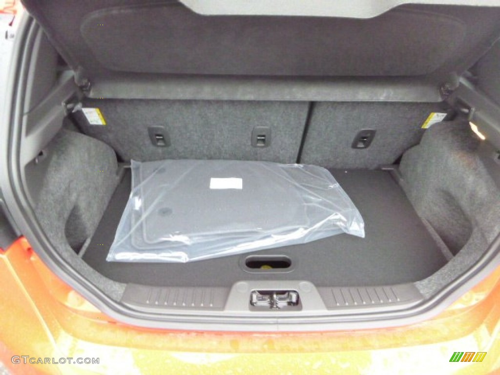 2015 Fiesta ST Hatchback - Molten Orange / Charcoal Black photo #12