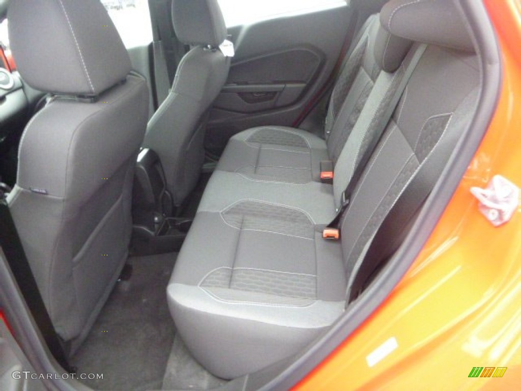 2015 Fiesta ST Hatchback - Molten Orange / Charcoal Black photo #13