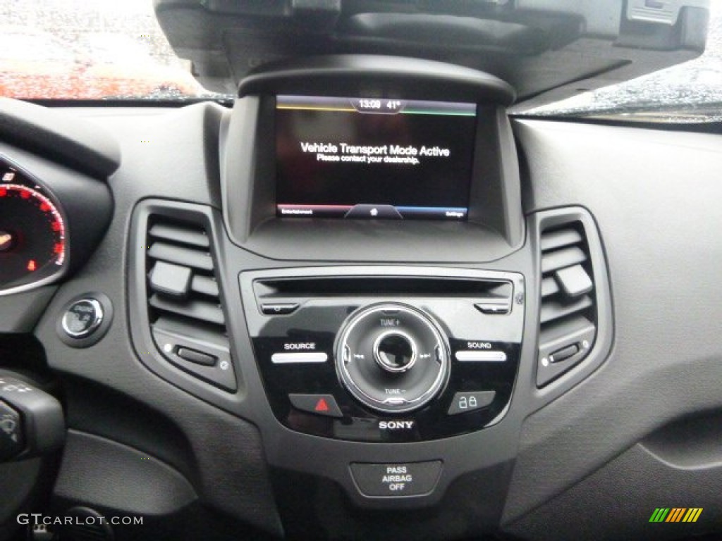 2015 Fiesta ST Hatchback - Molten Orange / Charcoal Black photo #18