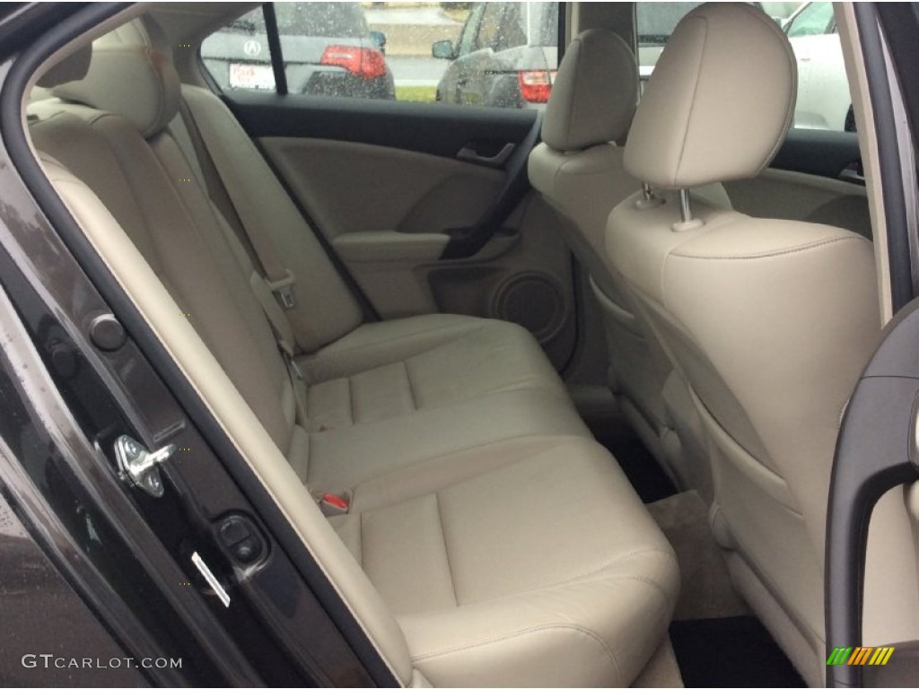 2010 TSX V6 Sedan - Grigio Metallic / Taupe photo #25