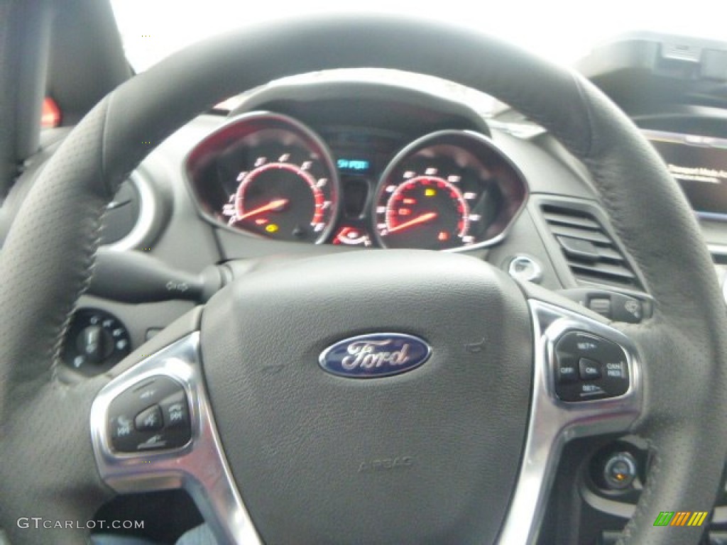 2015 Fiesta ST Hatchback - Molten Orange / Charcoal Black photo #19