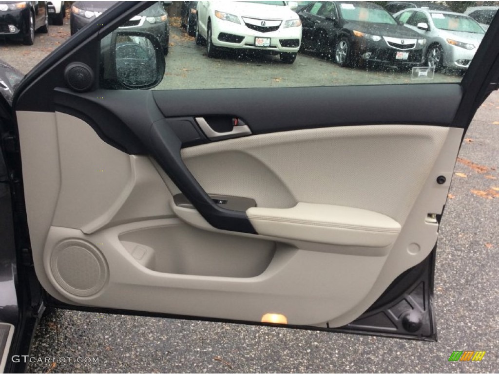 2010 TSX V6 Sedan - Grigio Metallic / Taupe photo #26