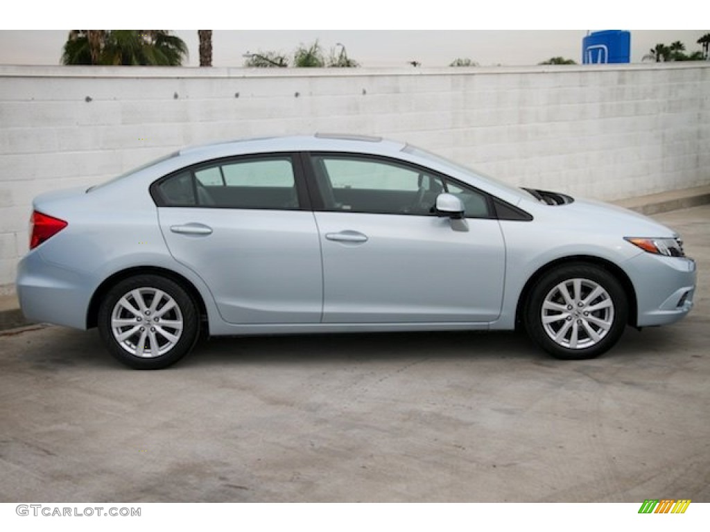 Cool Mist Metallic 2012 Honda Civic EX-L Sedan Exterior Photo #99572128
