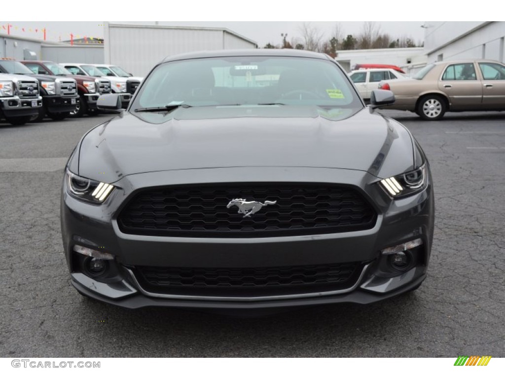 2015 Metallic Ford Mustang EcoBoost Coupe 99553771 Photo 4