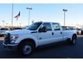 Oxford White - F350 Super Duty XL Crew Cab DRW Photo No. 3