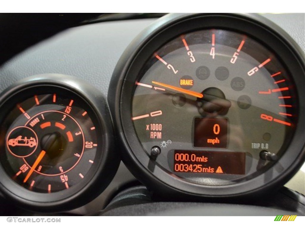 2015 Mini Convertible Cooper Gauges Photos