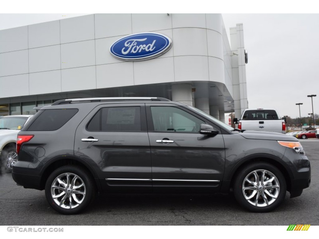2015 Explorer Limited - Magnetic / Medium Light Stone photo #2